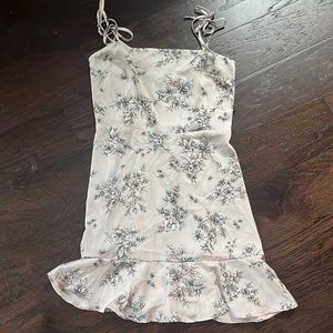 Light Pink Tie Strap Dress